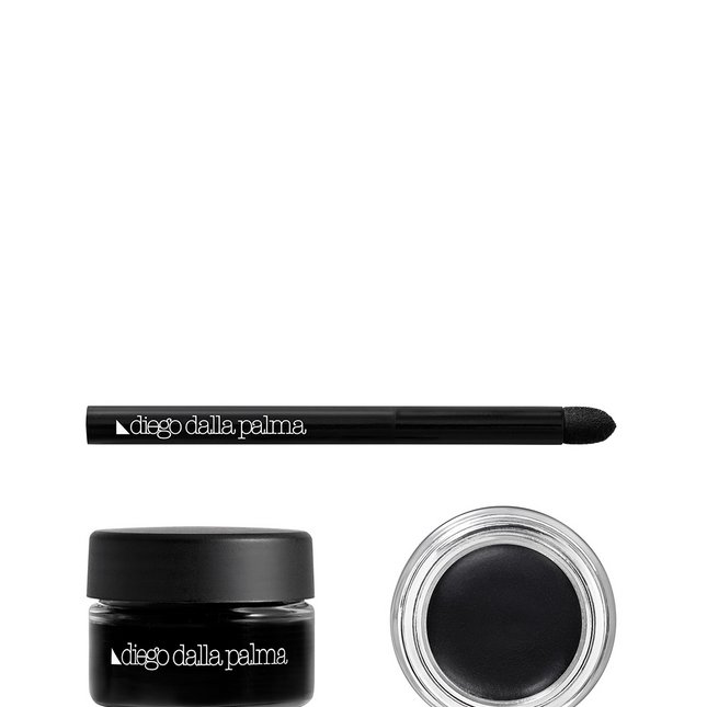Diego Dalla Palma Makeup Studio Waterproof – Eyeshadow & Kajal Eyeliner 2-in-1 for Women, 11, Black, 3.2 g