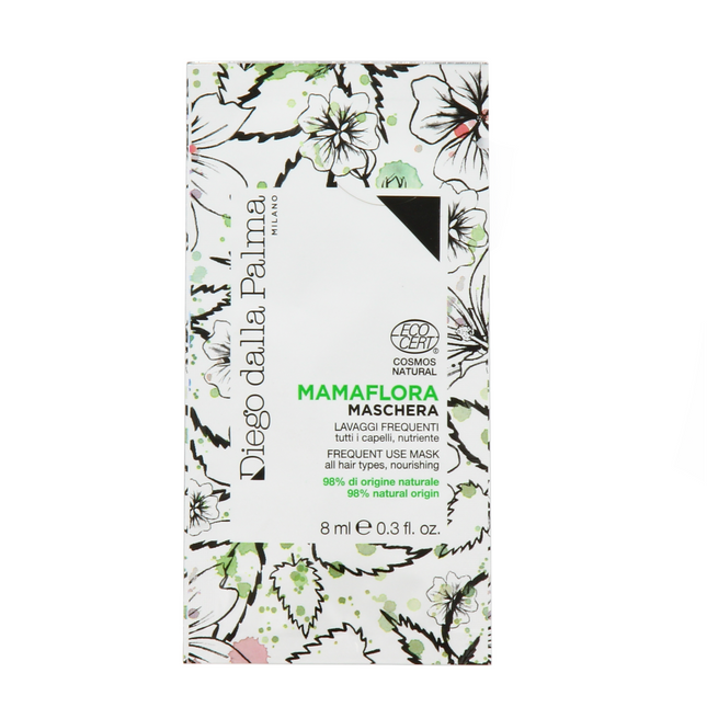 Diego Dalla Palma Set Diego Dalla Palma Mama Flora Silicone Free – Hair Treatment Cream Mask for Women, For Nourishing, 15 pcs, 8 ml