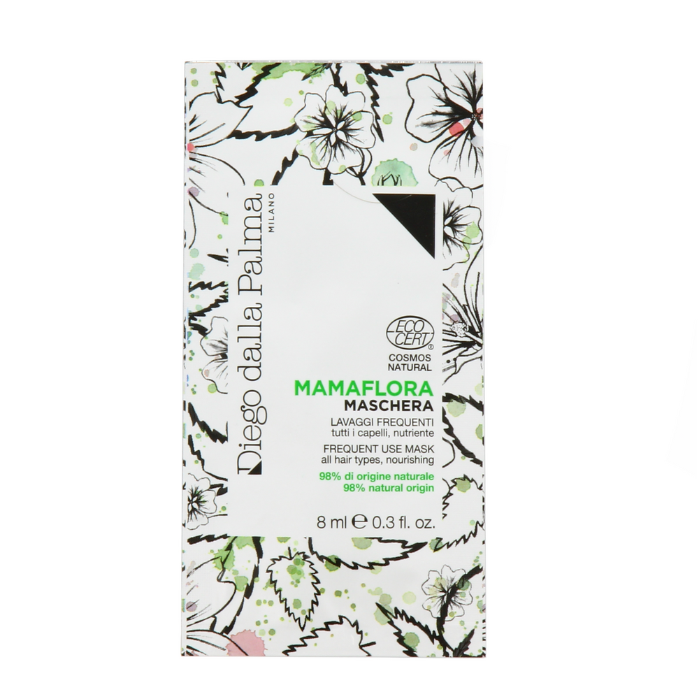 Diego Dalla Palma Set Diego Dalla Palma Mama Flora Silicone Free – Hair Treatment Cream Mask for Women, For Nourishing, 15 pcs, 8 ml