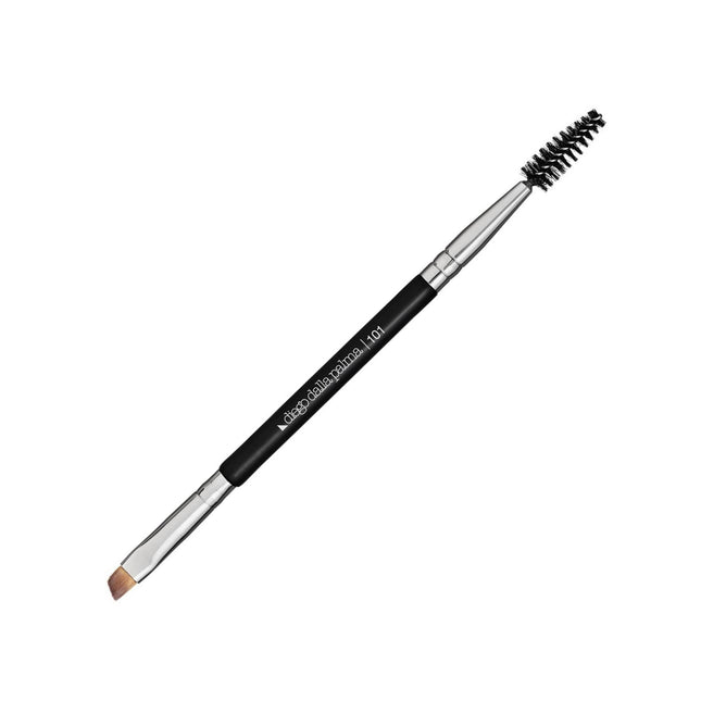 Diego Dalla Palma Professional Double-Ended – Eyebrow Brush for Women, No. 101, Tester