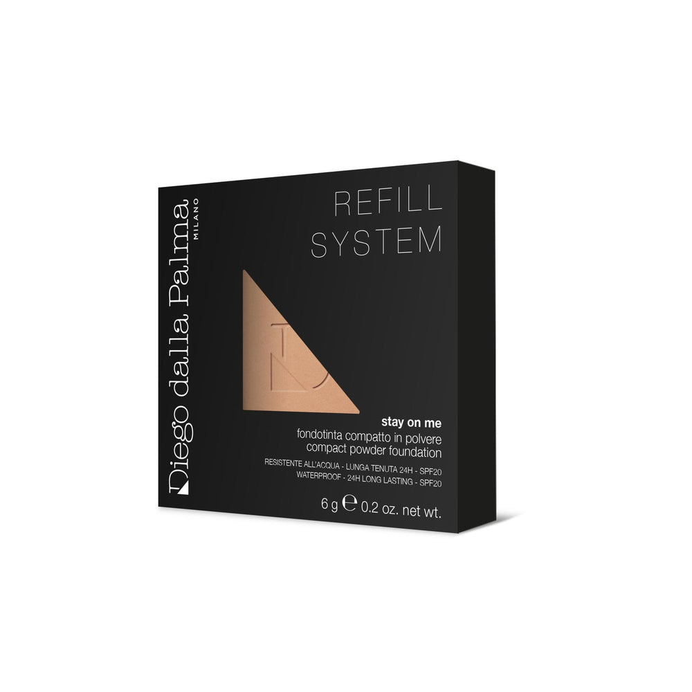 Diego Dalla Palma Stay On Me Long Lasting – Compact Foundation for Women, 54, Biscotto, SPF 20, Refill, 6 g