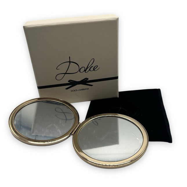 Dolce & Gabbana Compact Mirror for Women, Silver