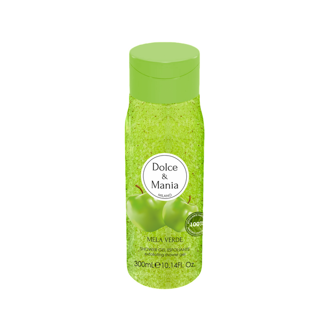 Dolce & Mania Mela Verde Exfoliating – Shower Gel, For All Skin Types, 300 ml