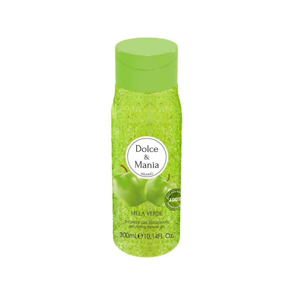 Dolce & Mania Mela Verde Exfoliating – Shower Gel, For All Skin Types, 300 ml