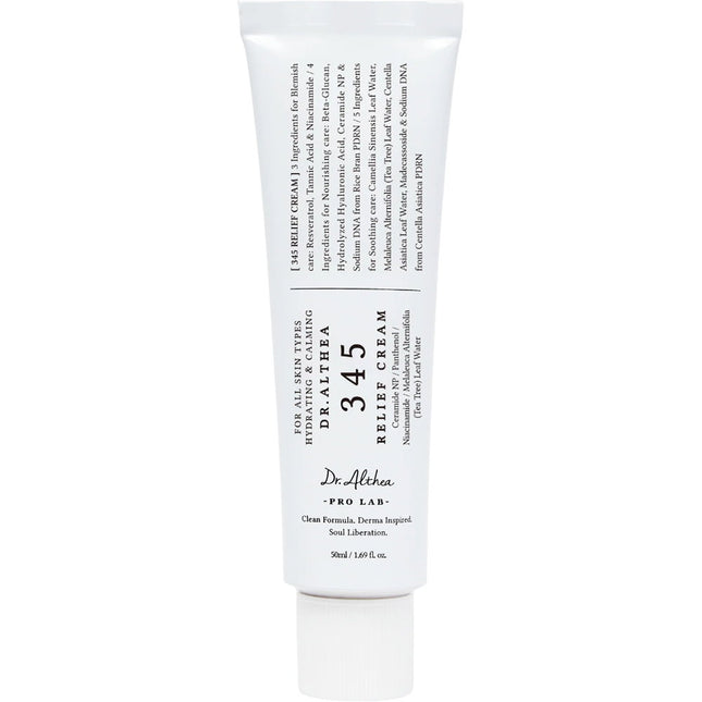 Dr. Althea 345 Relief Hydrating – Cream for Women, For Face, 50 ml