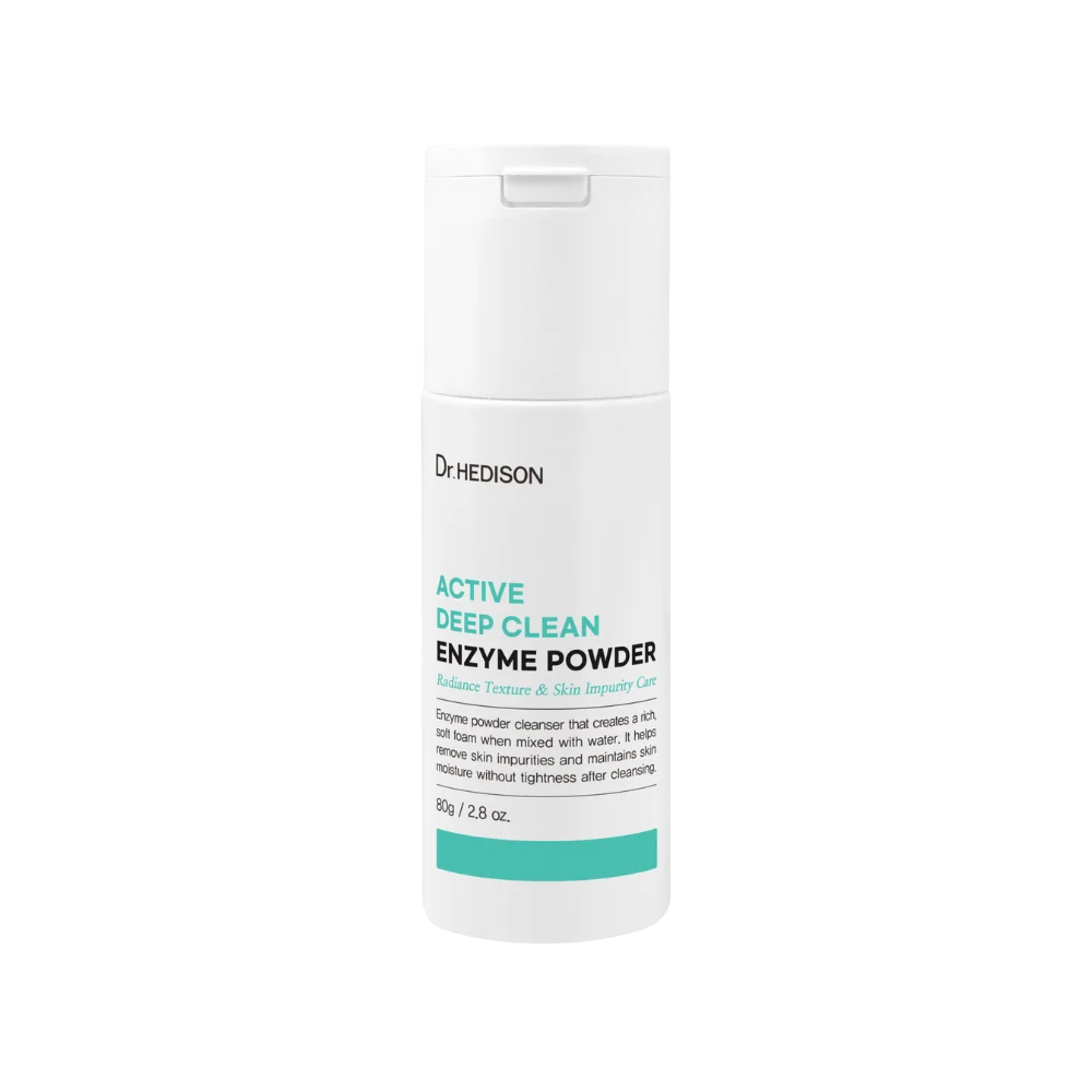 Dr. Hedison Active Deep Clean Enzyme Cleansing – Exfoliating Powder for Women, 80 g