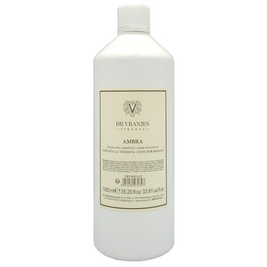 Dr. Vranjes Firenze Ambra Amber – Oil Diffuser Refill Unisex, 1000 ml