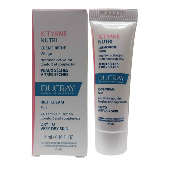 Ducray Ictyane Nutri Hydrating – Cleansing Scrub Unisex, For Face, 5 ml Sample