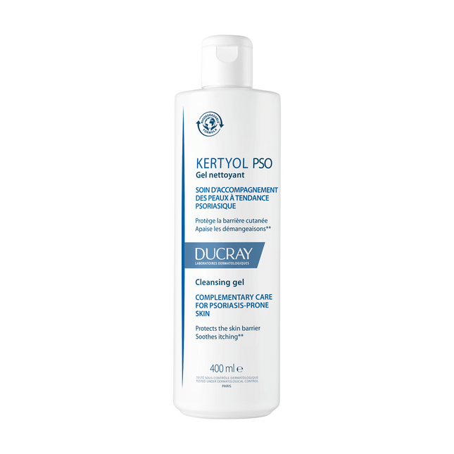 Ducray Kertyol PSO Cleansing & Soothing – Cleansing Gel Unisex, 400 ml