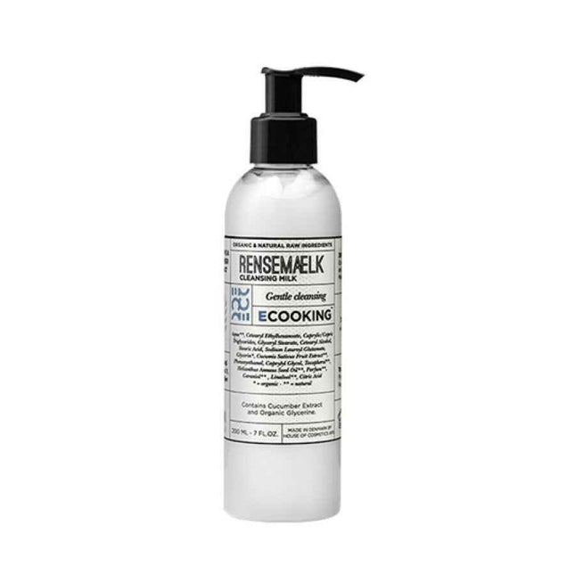 Ecooking RenseMaelk Cleansing & Hydrating – Cleansing Milk for Women, For Face, 200 ml