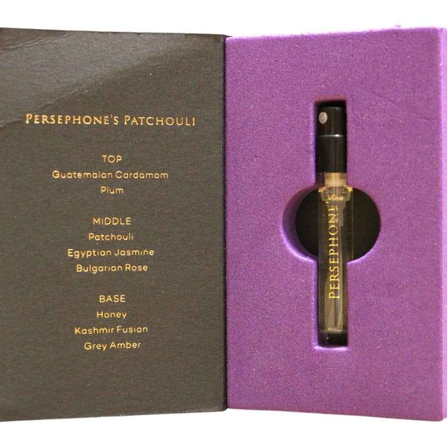 Electimuss Consort Collection - Persephone's Patchouli – Parfum Unisex, 1.8 ml Vial