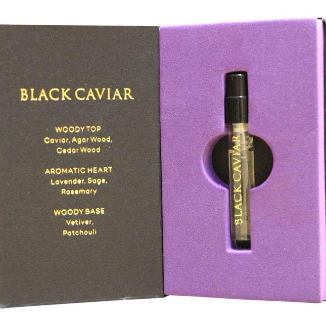 Electimuss Nero Collection - Black Caviar – Parfum Unisex, 1.8 ml Vial