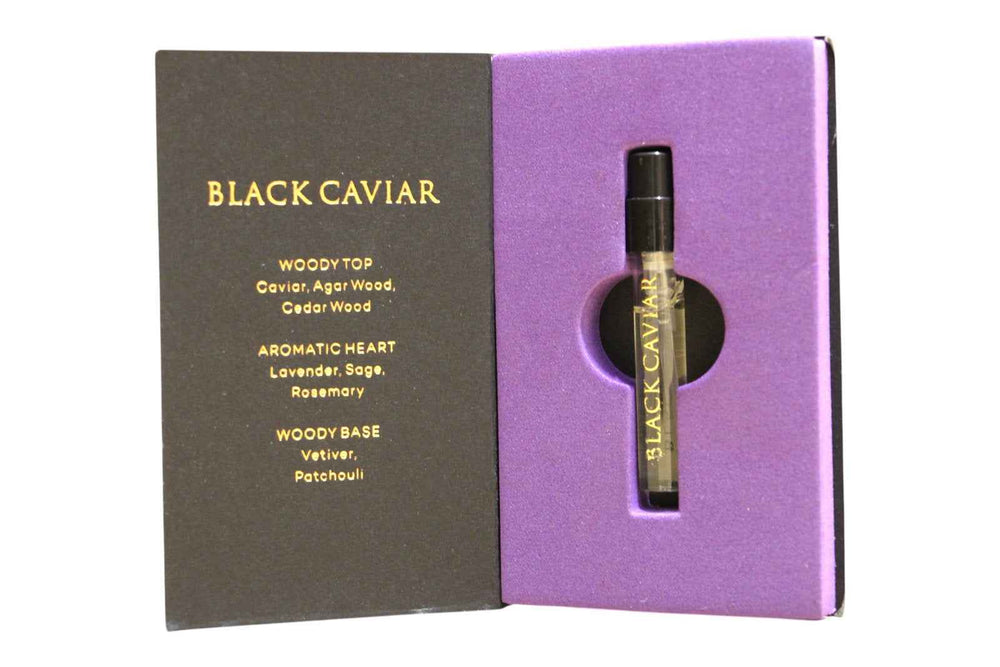 Electimuss Nero Collection - Black Caviar – Parfum Unisex, 1.8 ml Vial
