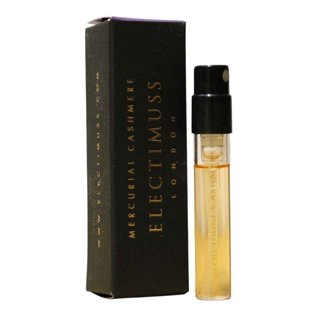 Electimuss Nero Collection - Mercurial Cashmere – Parfum Unisex, 1.8 ml Vial