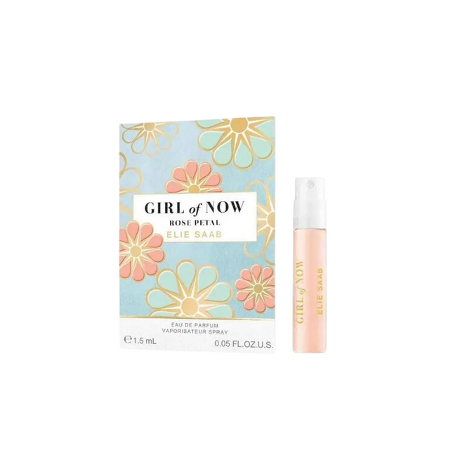 Elie Saab Girl of Now Rose Petal – Eau de Parfum for Women, 1.5 ml Sample