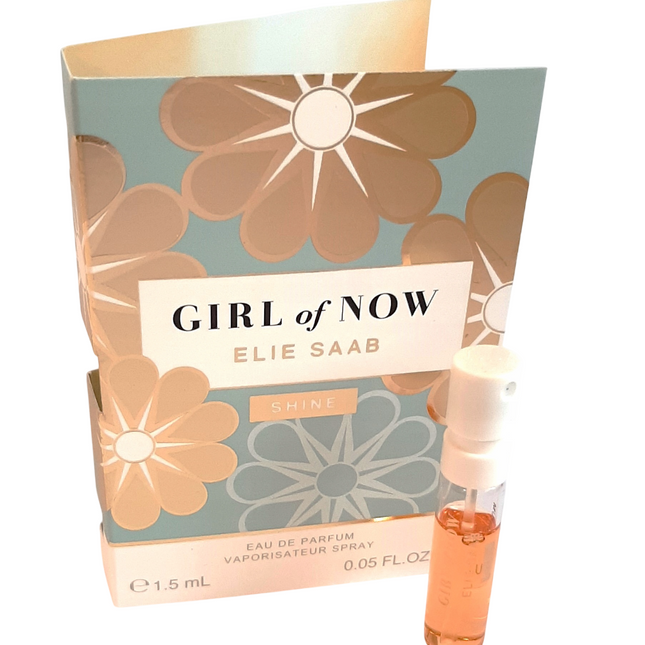 Elie Saab Girl of Now Shine – Eau de Parfum for Women, 1.5 ml Sample