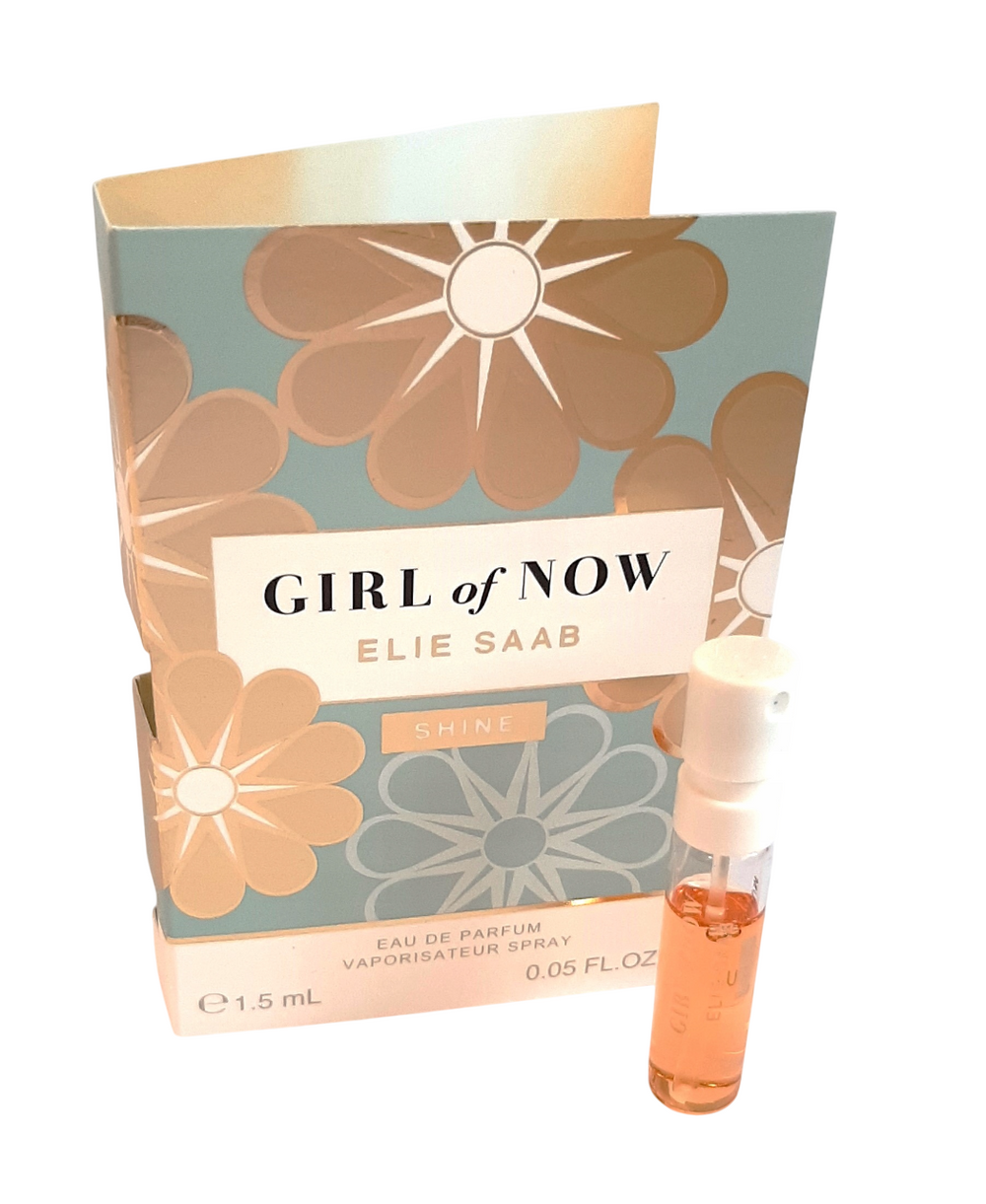 Elie Saab Girl of Now Shine – Eau de Parfum for Women, 1.5 ml Sample