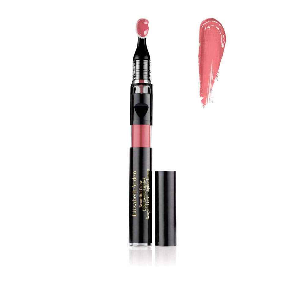 Elizabeth Arden Beautiful Color – Liquid Lipstick for Women, 08, Passionate Peach, 2.4 ml Tester