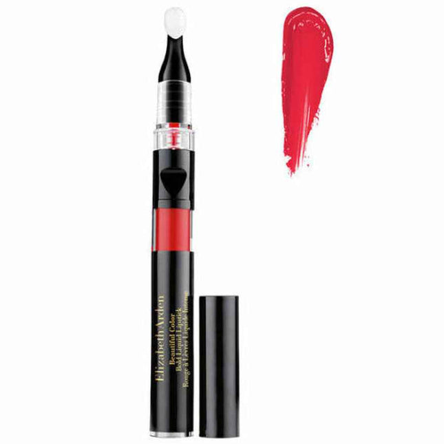 Elizabeth Arden Beautiful Color – Liquid for Women, Liquid Lipstick, 07, Fearless Red, 2.4 ml Tester