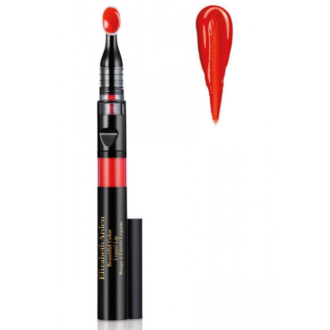 Elizabeth Arden Beautiful Color – Liquid Lipstick for Women, 28, Coral Infusion, 2.4 ml