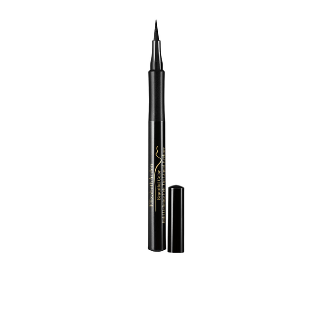 Elizabeth Arden Beautiful Color Waterproof Bold Defining Felt Tip Long Wearing – Liquid Eyeliner for Women, 12, Seriously…