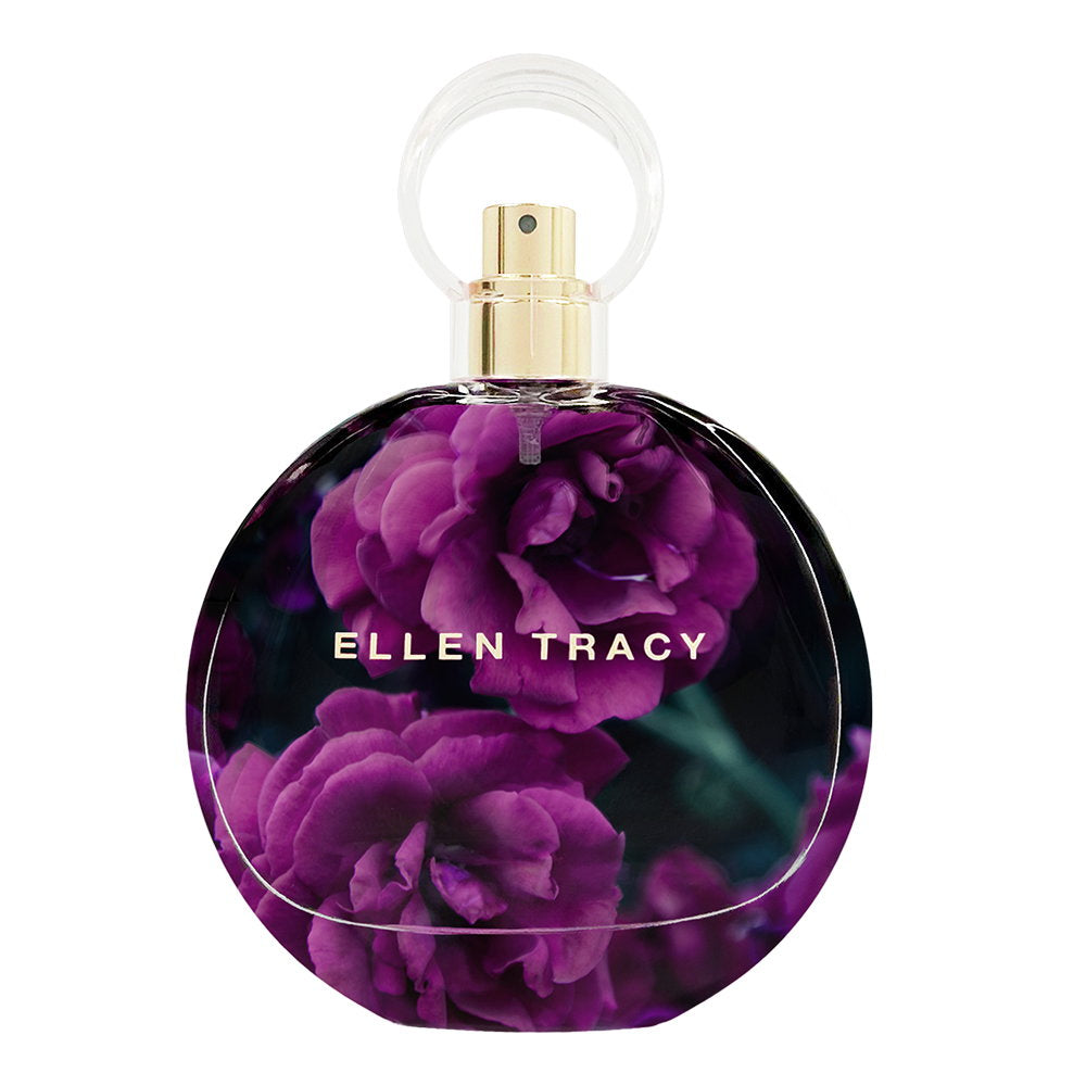 Ellen Tracy Dream Florals Purple Rose – Eau de Parfum for Women, 100 ml