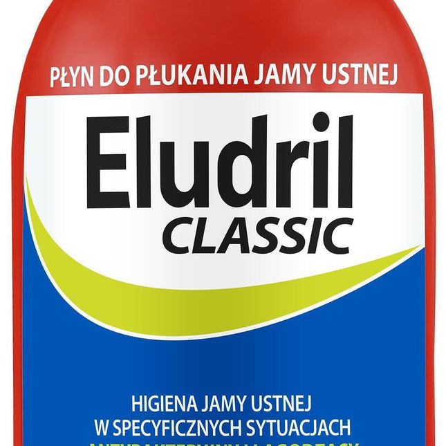 Eludril Mouthwash Unisex, Anti-plaque, 500 ml