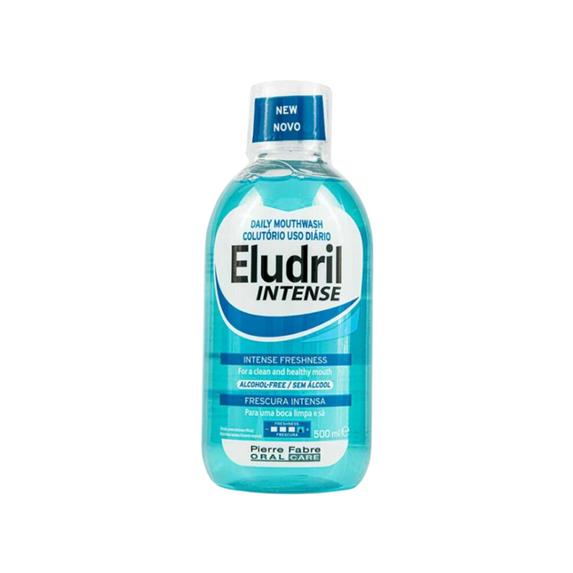 Eludril Mouthwash Unisex, Intense Freshness, 500 ml