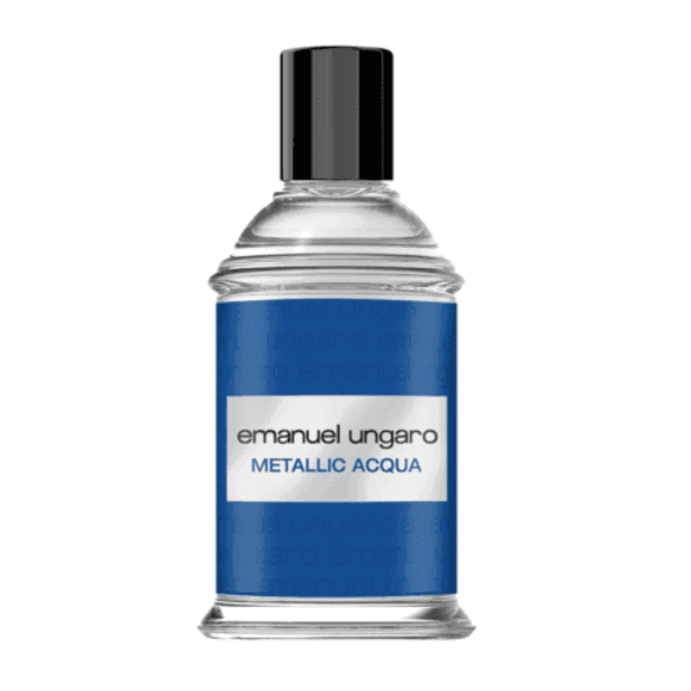 Emanuel Ungaro Metalic Acqua – Eau de Toilette for Men, 50 ml