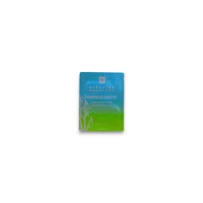 Erborian Bamboo Matte Mattifying Day – Cream for Women, 1.5 ml Sample