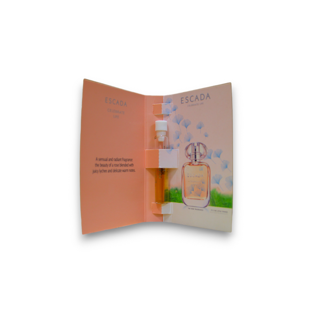 Escada Celebrate Life – Eau de Parfum for Women, 1.5 ml Vial