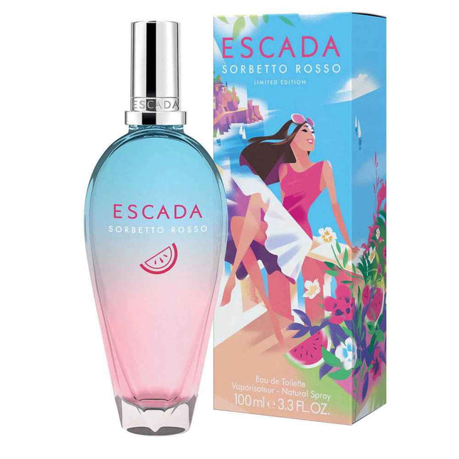 Escada Summer Limited Edition - Sorbetto Rosso – Eau de Toilette for Women, 100 ml