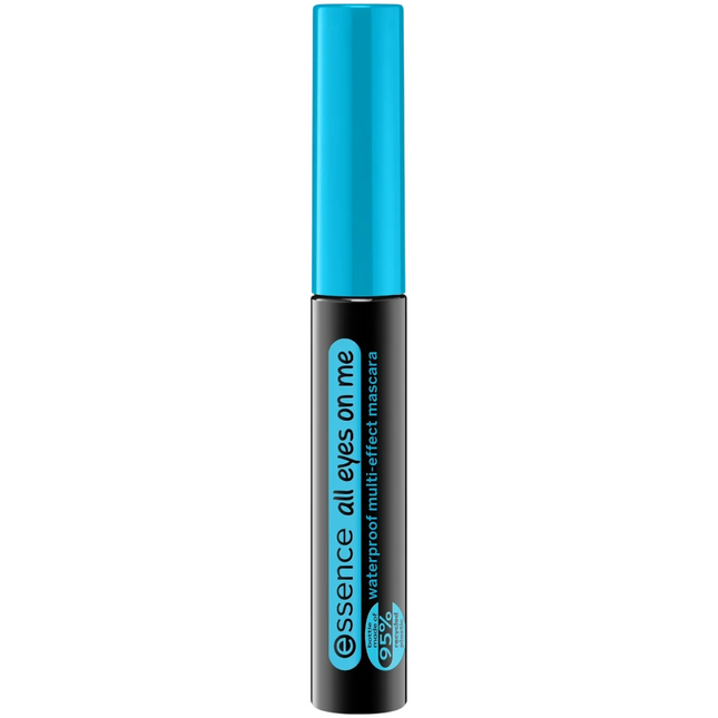 Essence All Eyes On Me Waterproof Multieffect – Mascara for Women, 01, Soft Black, 8 ml