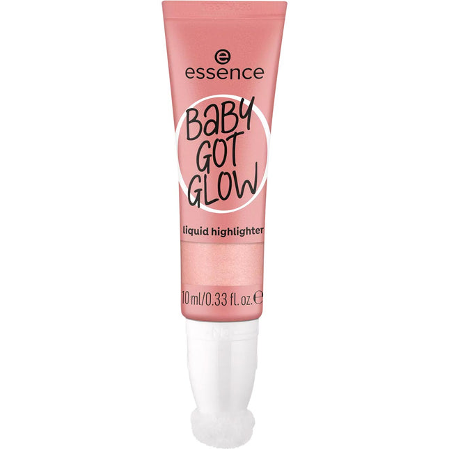 Essence Baby Got Glow Illuminating – Liquid Highlighter for Women, 20, Rose & Shine, For Face, 10 ml
