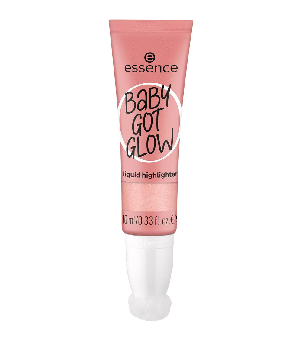 Essence Baby Got Glow Illuminating – Liquid Highlighter for Women, 20, Rose & Shine, For Face, 10 ml