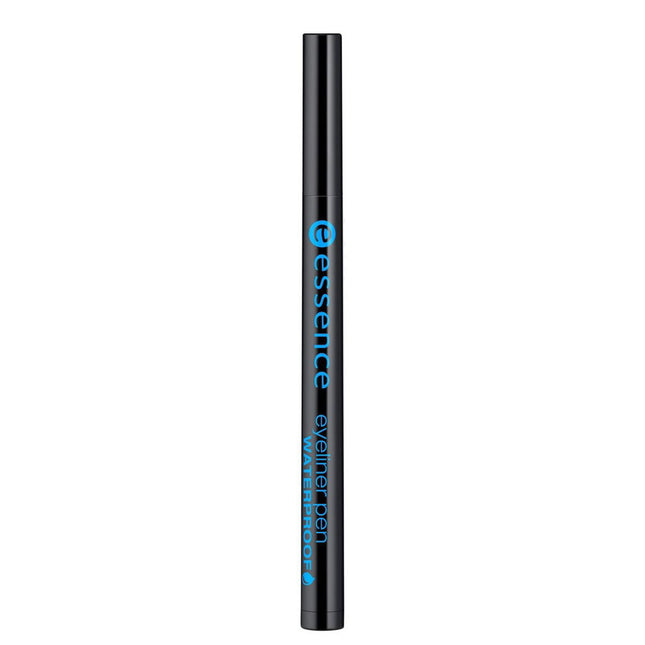 Essence Eyeliner Pen Waterproof – Liquid Eyeliner for Women, 01, Deep Black, 1 ml