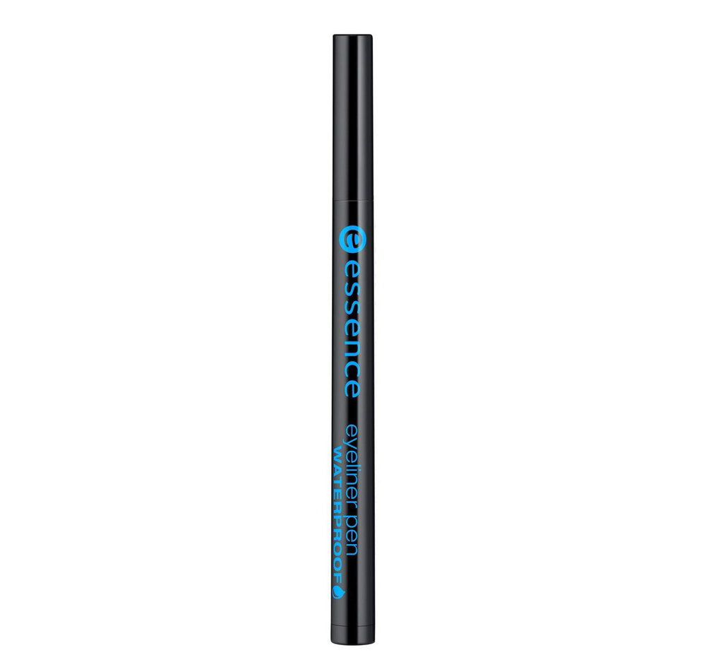 Essence Eyeliner Pen Waterproof – Liquid Eyeliner for Women, 01, Deep Black, 1 ml