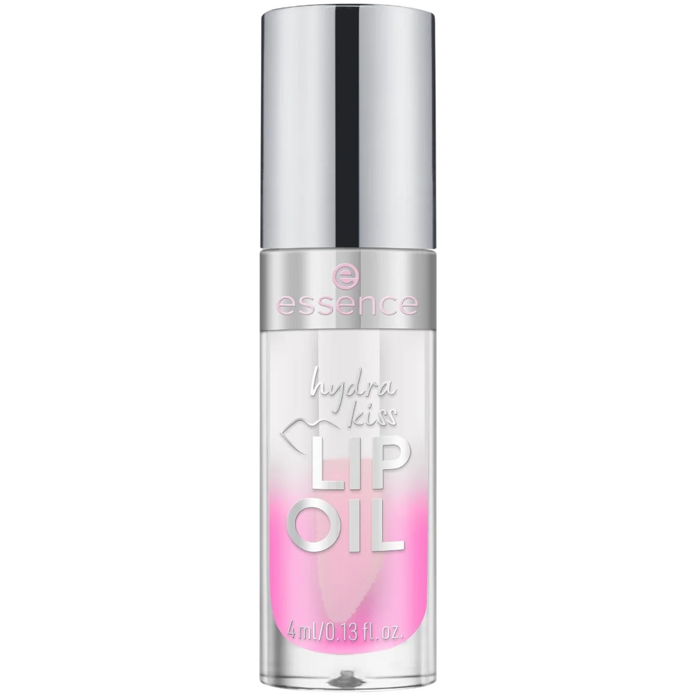 Essence Hydra Kiss Tinted – Lip Oil for Women, 01, Kiss From A Rose, 4 ml