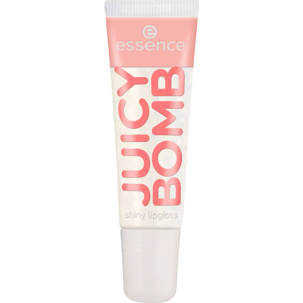 Essence Juicy Bomb Glossy – Lip Gloss for Women, 101, Lovely Litchi, 10 ml