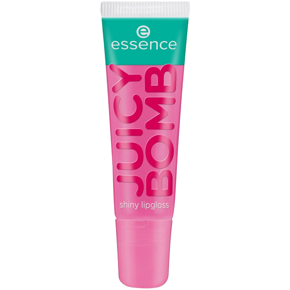 Essence Juicy Bomb Glossy & Shiny – Lip Balm for Women, 102, Witty Watermelon, 10 ml