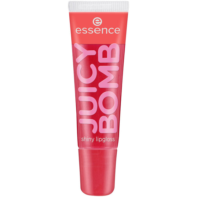 Essence Juicy Bomb Shiny – Lip Gloss for Women, 104, Poppin’ Pomegranate, 10 ml