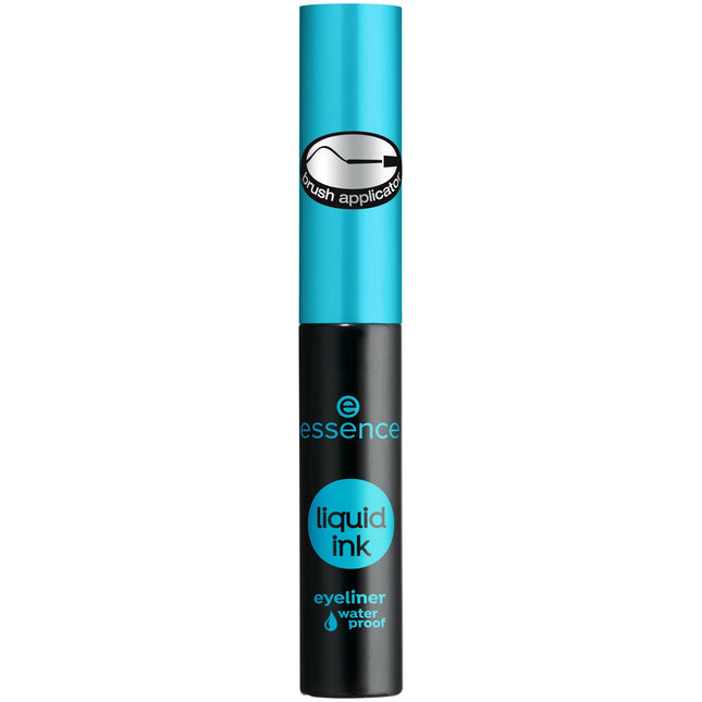 Essence Liquid Ink Waterproof – Liquid Eyeliner for Women, Black, 3 ml