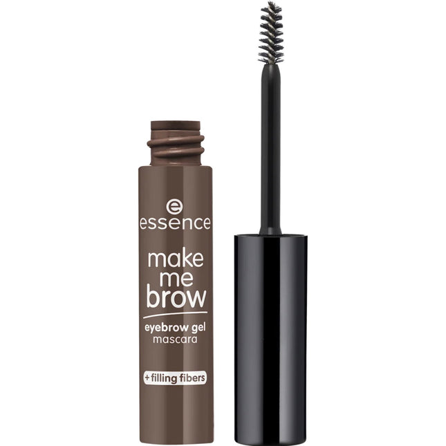 Essence Make Me Brow Defining – Eyebrow Gel for Women, 07, Dark Brown, 3.8 ml