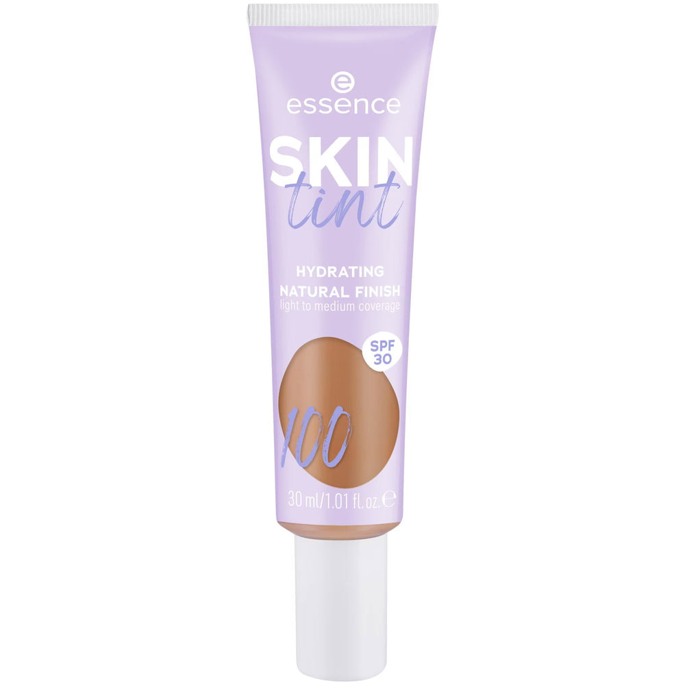 Essence Skin Tint Hydrating – Tinted Moisturizer for Women, 100, SPF 30, 30 ml