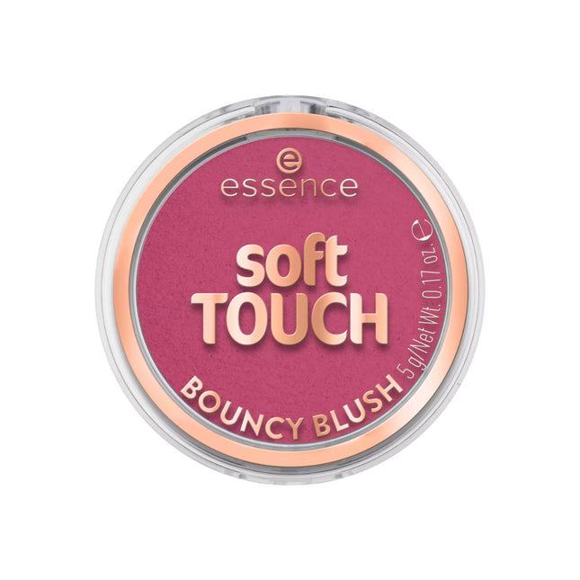 Essence Soft Touch – Blush Compact Powder for Women, 20, Electric Peony, 5 g