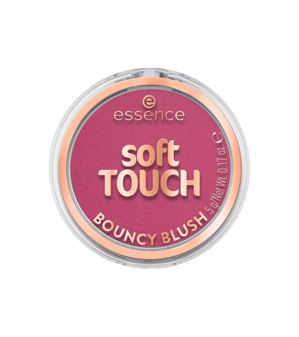 Essence Soft Touch – Blush Compact Powder for Women, 20, Electric Peony, 5 g