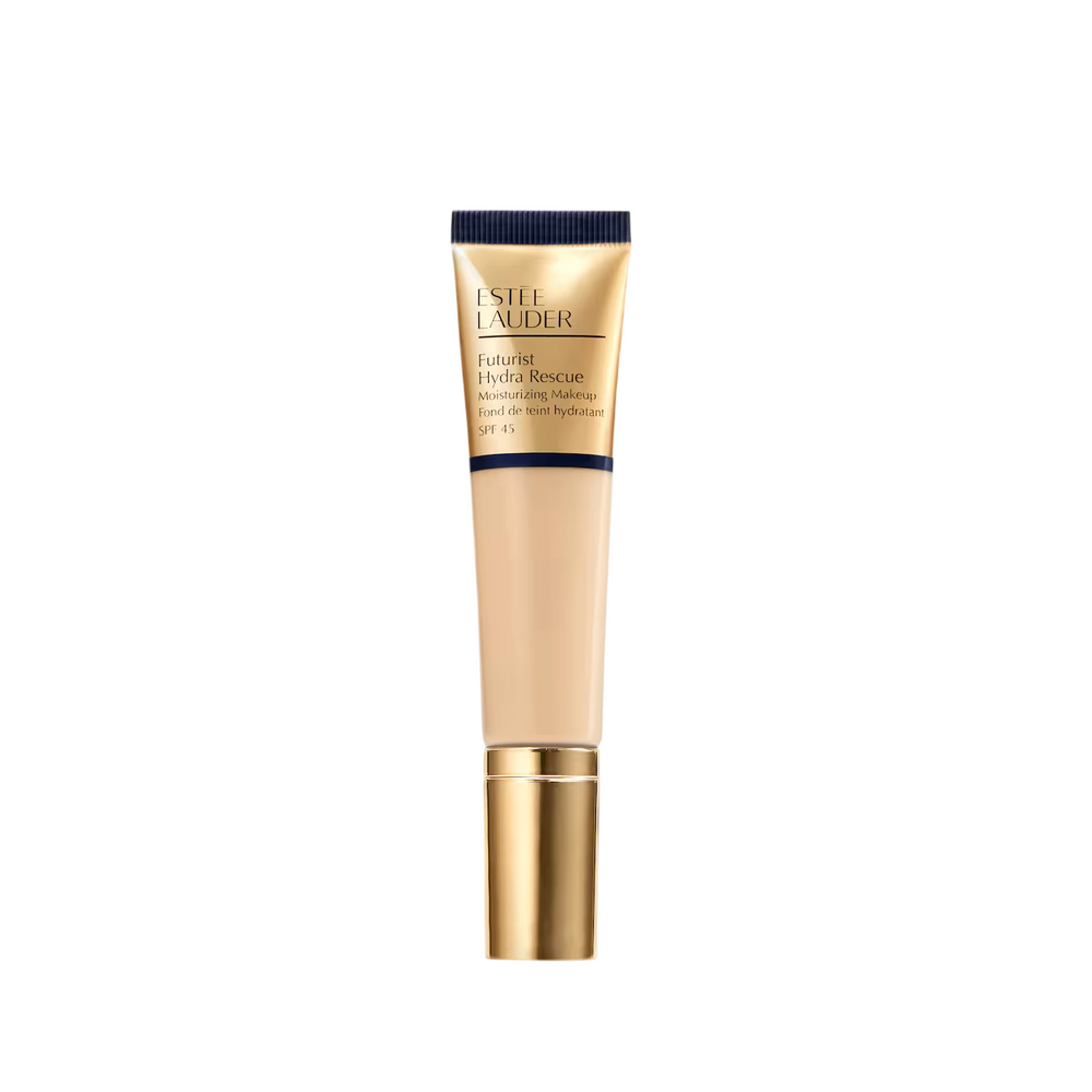 Estee Lauder Futurist Hydra Rescue Glowing – Liquid Foundation for Women, 1W2, Sand, SPF 45, 76 ml