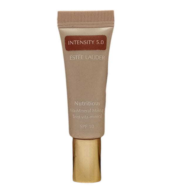 Estee Lauder Nutritious - Vita-Mineral Makeup Oil-Free Vibrant Finish – Liquid Foundation for Women, 05, Intensity, SPF 10,…