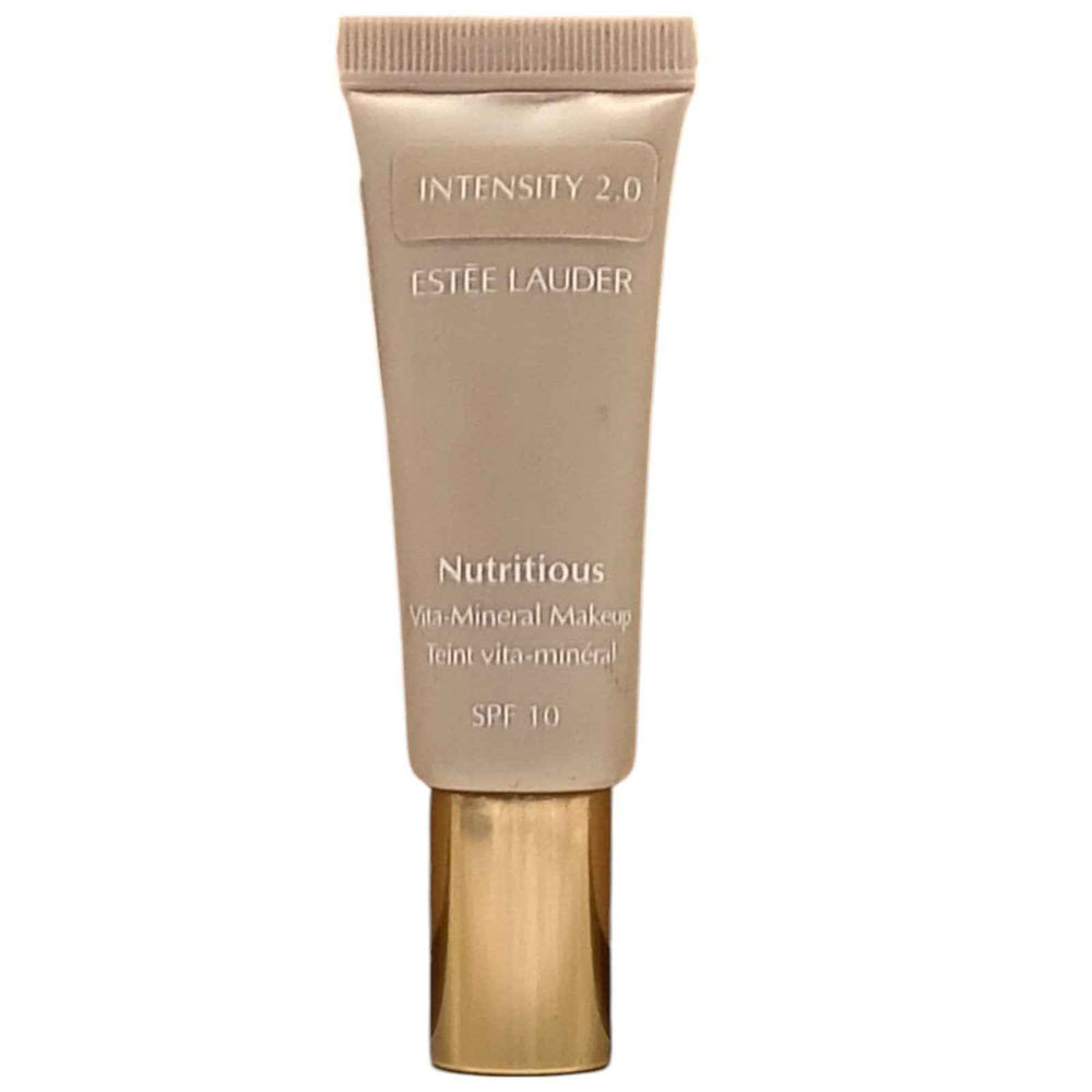 Estee Lauder Nutritious - Vita-Mineral Makeup Oil-Free Vibrant Finish – Liquid Foundation for Women, 2.0, Intensity, SPF 10, 15 ml Tester