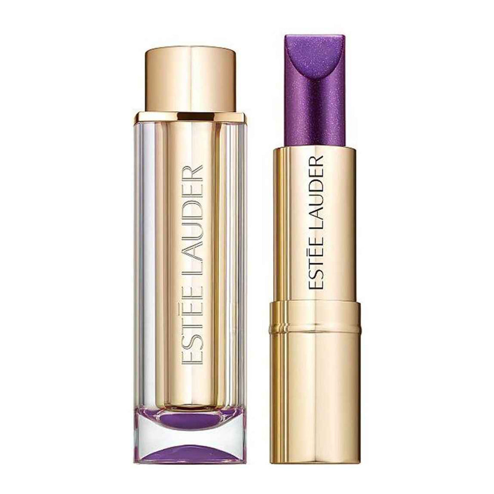 Estee Lauder Pure Color Love – Cream Lipstick for Women, 485, Violet Ray, 3.5 g